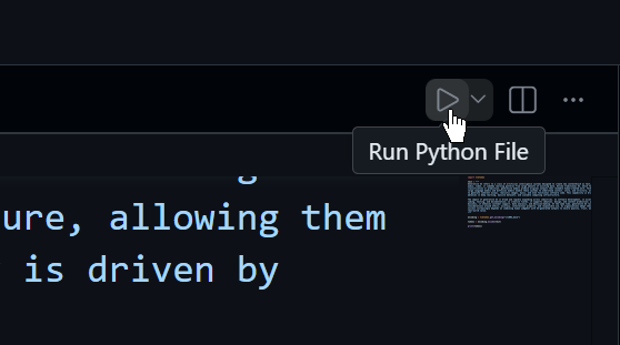 Run Button